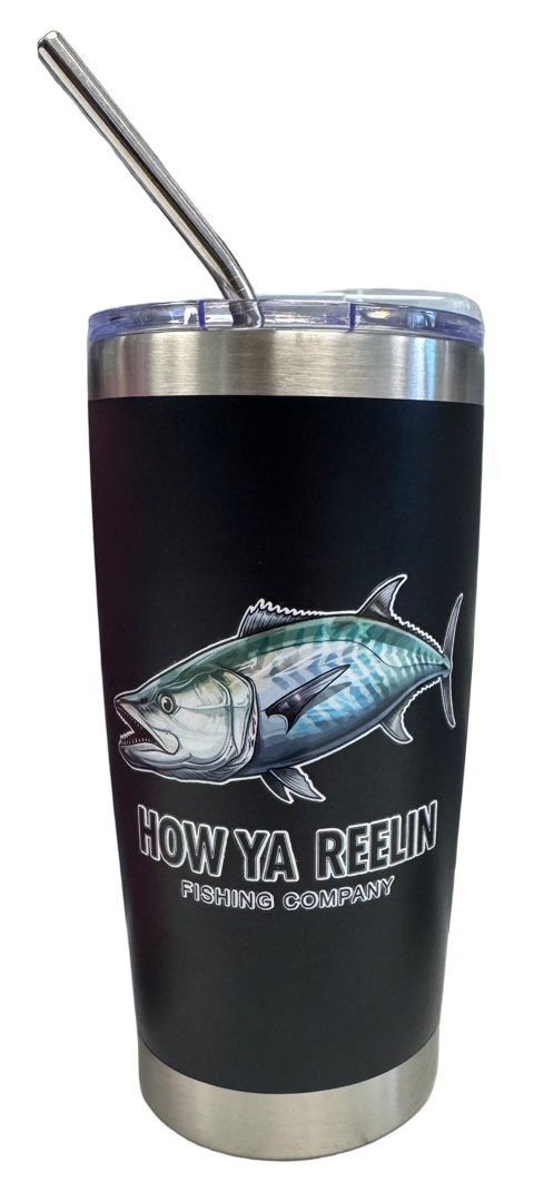 How Ya Reelin Fishing Company Cups