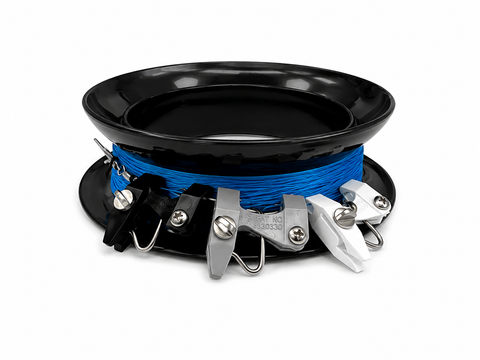 HYR Braid 3 Clip Kite Line Assembly (Available in 65lb or 80lb)