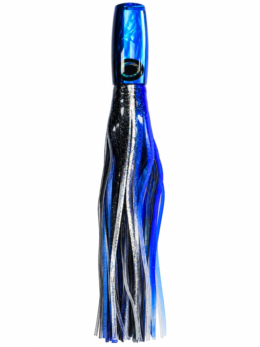 UNRIGGED Moyes Lures XL - Blue/Black Head - Blue/Black Skirt