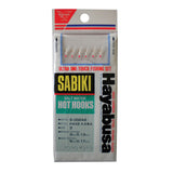 Hayabusa Salt Water Hot Hooks Sabiki S002AE Hage-Kawa Size 6