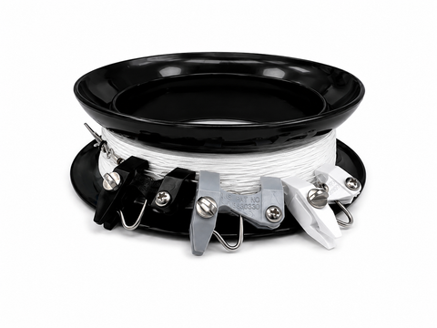 HYR Braid 3 Clip Kite Line Assembly (Available in 65lb or 80lb)