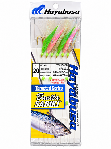 Hayabusa Bonita Sabiki T90158C8 Size 20