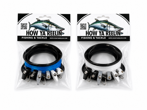 HYR Braid 3 Clip Kite Line Assembly (Available in 65lb or 80lb)