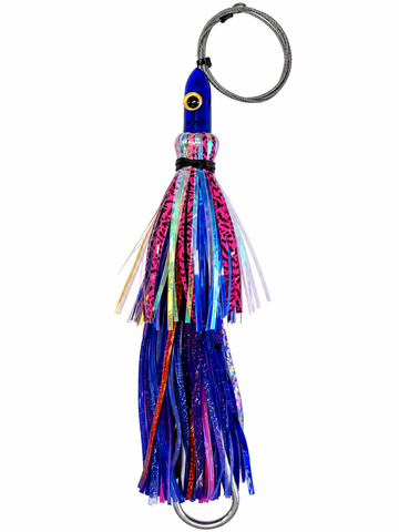 How Ya Reelin Ilander Wahoo Lure - Purple Head - Pink/Purple - Pink Flash
