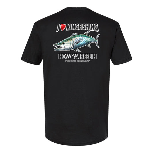 I Love King Fishing Shirt