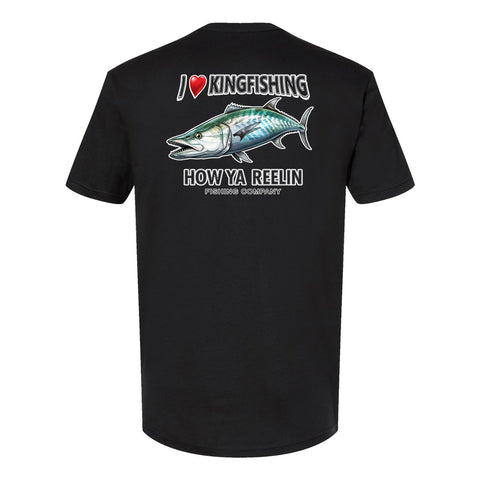 I Love King Fishing Shirt