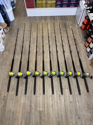 Very Lightly Used Shimano SpeedMaster 20s On Brand New Rods