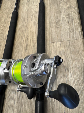 Very Lightly Used Shimano SpeedMaster 20s On Brand New Rods