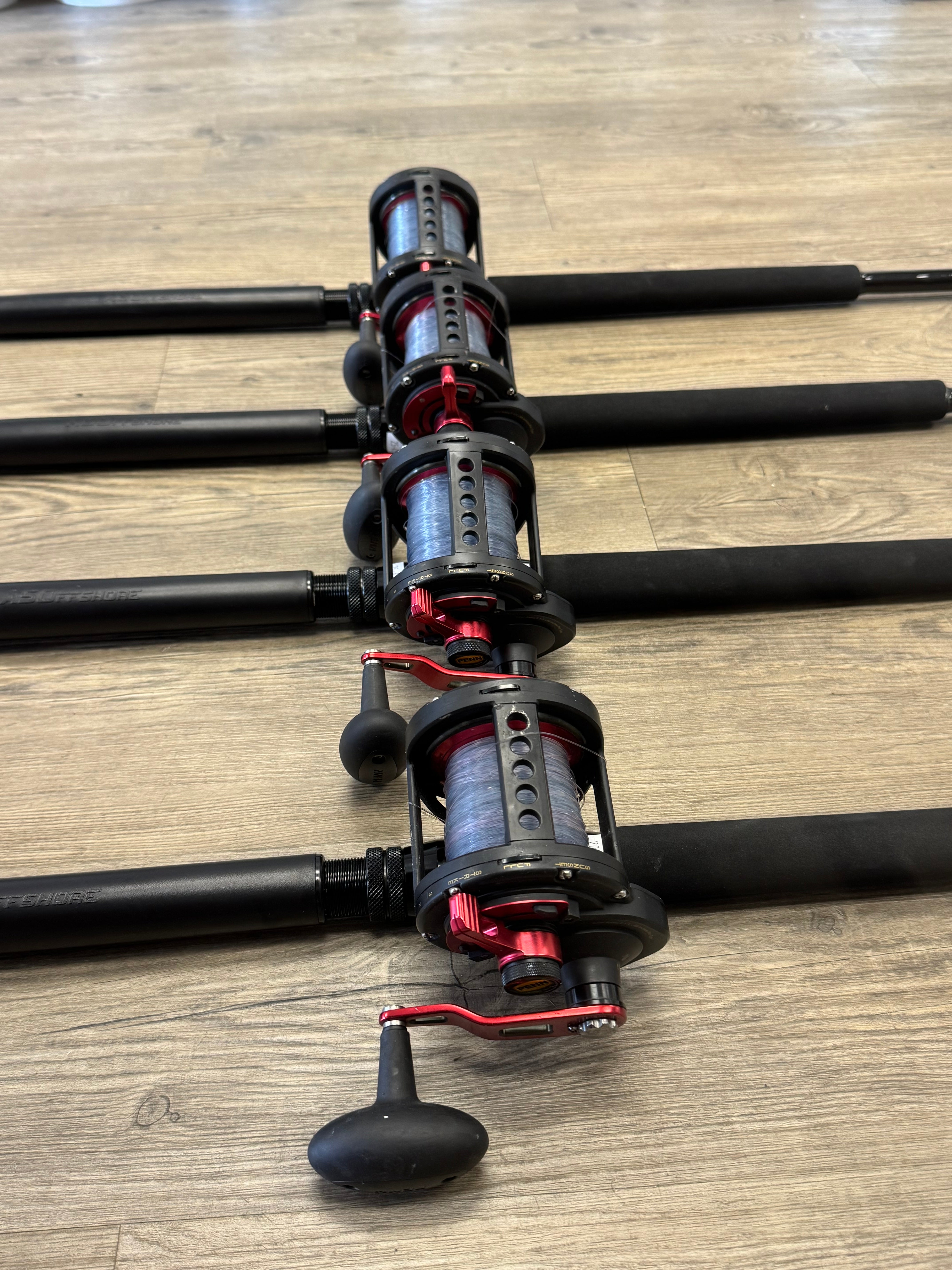 penn fathom fishing rods II FTHII40NLD2LH 2-Speed Lever Drag Reel Containing all the features and benefits that Penn reels are known for High Quality Sea Fishing Rod