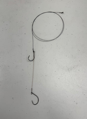 Flat 50 Lb #8 6/0 Double Circle Hook