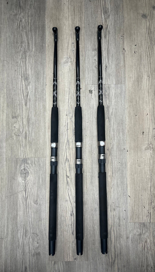 Kite Rod With Silicon Carbon Fuji Kite Top Black Out Edition