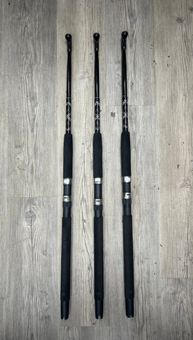 Kite Rod With Silicon Carbon Fuji Kite Top Black Out Edition