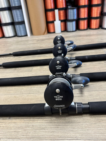 Lightly Used Accurate TXD-600X Combos On Brand New Rods (Spooled With Your Choice Of Line)
