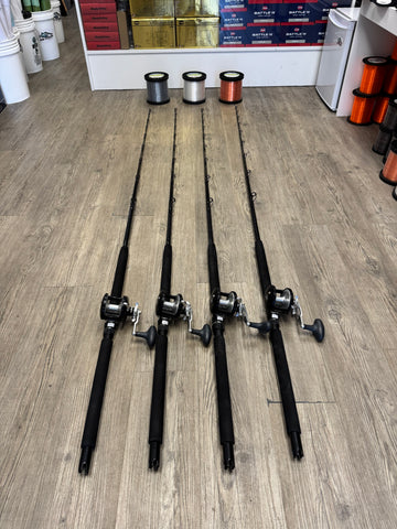 Lightly Used Accurate TXD-600X Combos On Brand New Rods (Spooled With Your Choice Of Line)