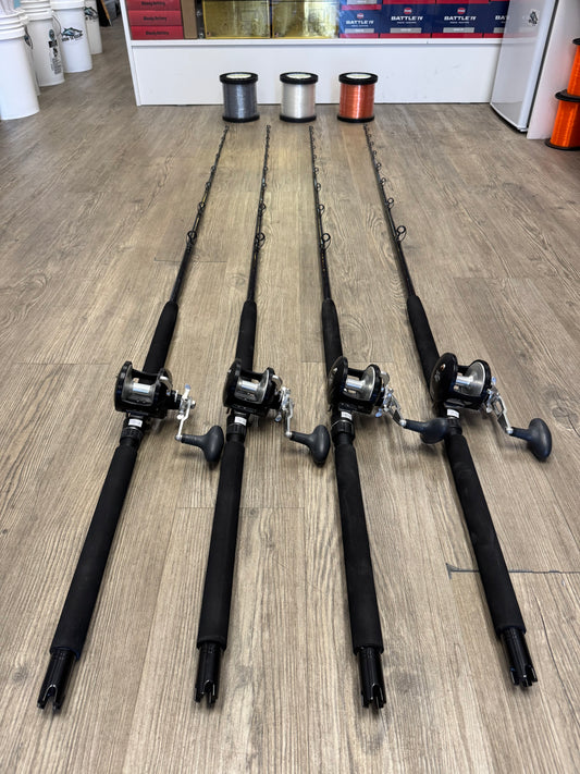 Lightly Used Accurate TXD-600X Combos On Brand New Rods (Spooled With Your Choice Of Line)