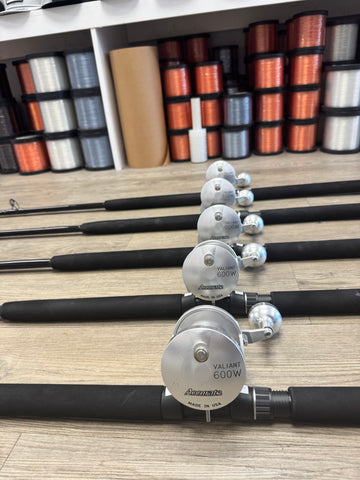 Show Room Display Demo Accurate BVL-600SW Reels On Brand New Rods (Spooled with Your Choice Of Line)