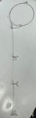 Ribbon Fish Rig #8 Main Wire #8 Trace Wire 1/2oz Jig Head #4 BKK Treble Hook