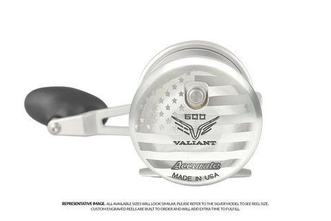 Accurate Valiant 2 Fishing Reel (High Speed 62in Per Crank)