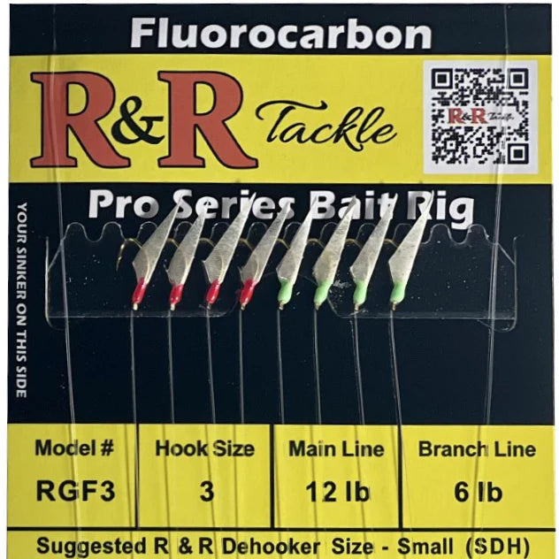 R&R RGF Pro Series Fluorocarbon Bait Rig – howyareelintackle