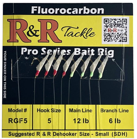 R&R RGF Pro Series Fluorocarbon Bait Rig