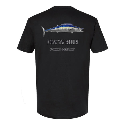 How Ya Reelin Fishing Company Wahoo Shirts