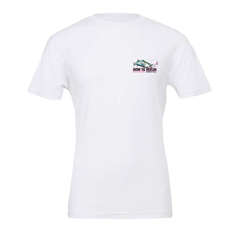 How Ya Reelin Breast Cancer Awareness Cotton Shirts