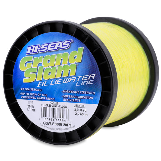Grand Slam Bluewater Monofilament Line 3000 yd Spool