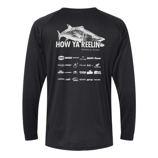 How Ya Reelin Fishing & Tackle Dry-Fit Long Sleeve