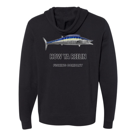 How Ya Reelin Fishing Company Wahoo Hoodies