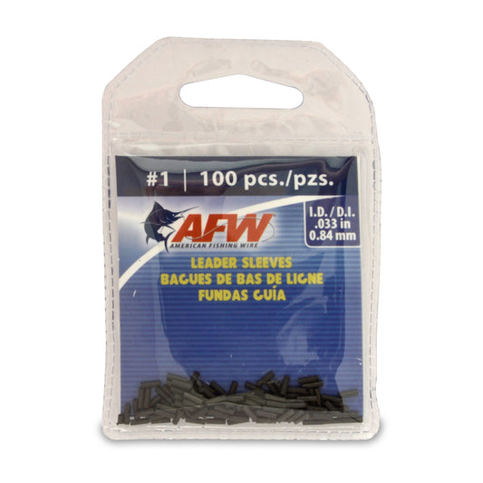 American Fishing Wire Single Barrel Leader Sleeves