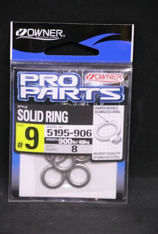 V Owner Pro Parts Solid Rings 8 Pack