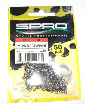 SPRO Power Swivels 50 Pack