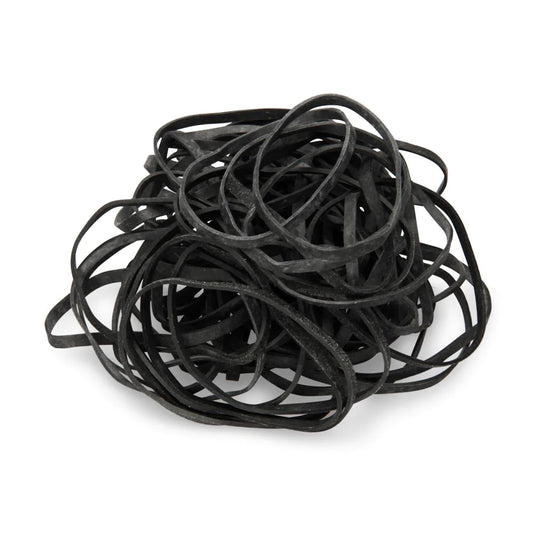 Black UV Resistant Rubber Bands
