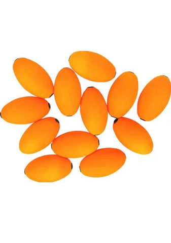 Regular Sized Orange Kite Floats 8 Pack