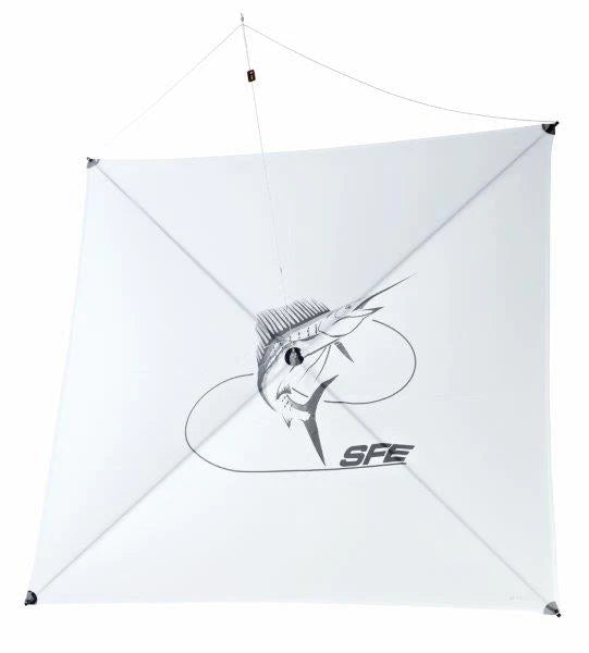 White SFE Ultra Light Ultimate Fishing Kite