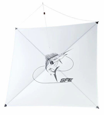 White SFE Ultra Light Ultimate Fishing Kite