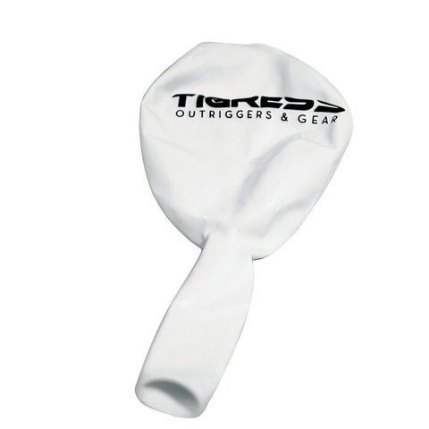 TIGRESS White Helium Balloons