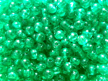 Sea Striker Green Plastic Beads 50 Pack