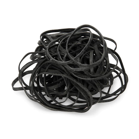Black UV Resistant Rubber Bands